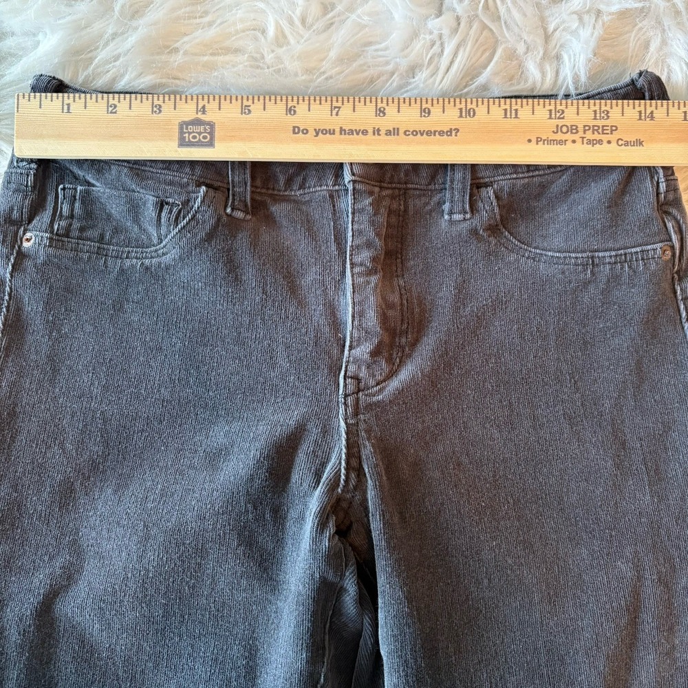 Pilcro And The Letterpress High Rise Skinny Corduroy Pants Womens 28x24 Gray - Picture 8 of 11